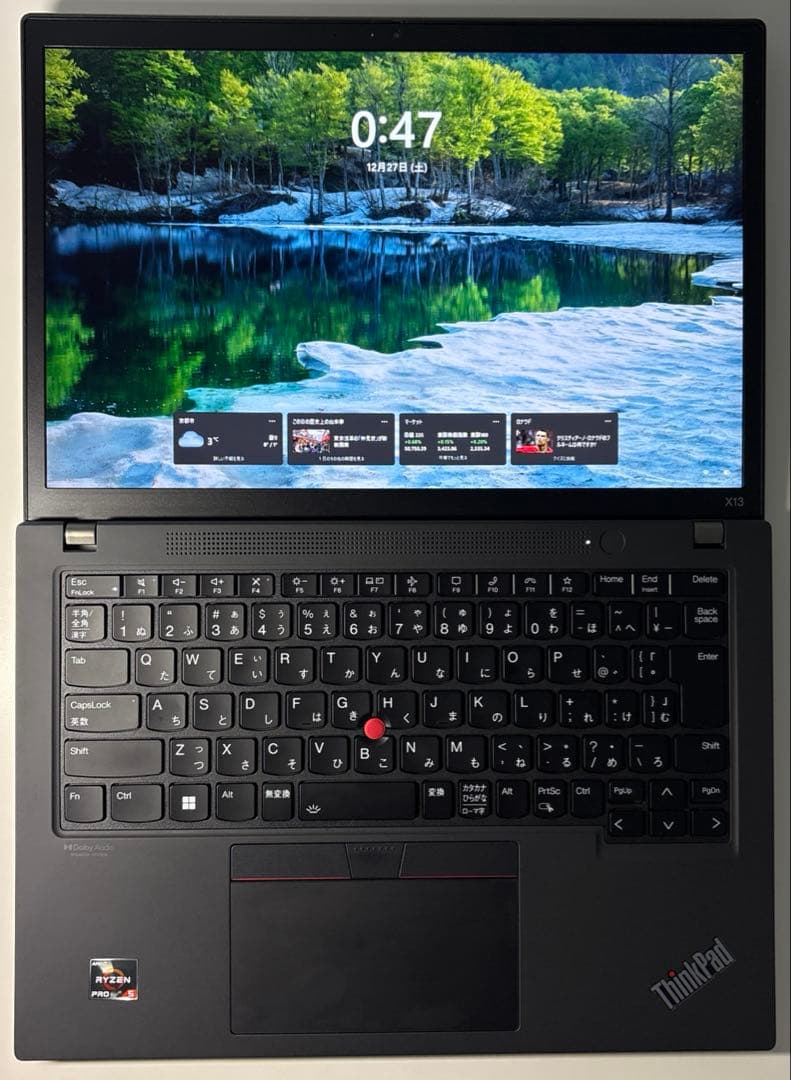 【Ryzen5PRO搭載】ThinkPad X13 Gen2✨メモリ16GB美品
