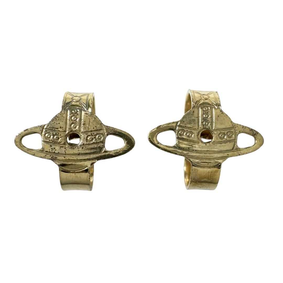 ⭐️美品⭐️ ヴィヴィアンウエストウッド ヴェラ オーブ フープ ピアス 2個セット