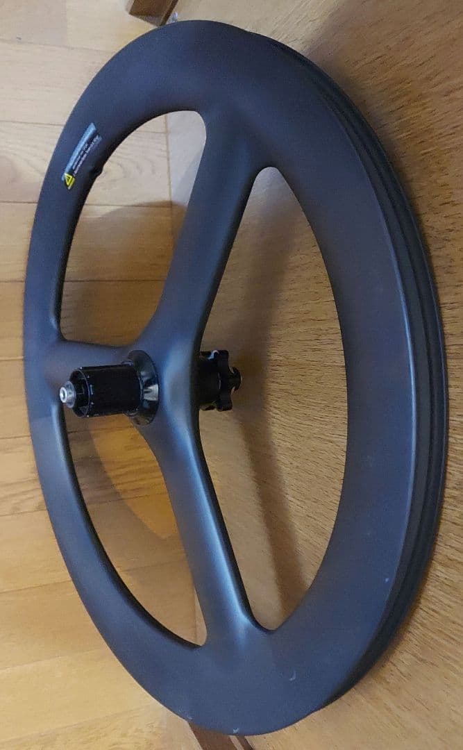 ICANカーボンバトンホイール前後セット 20インチ451ディスクブレーキ用中古