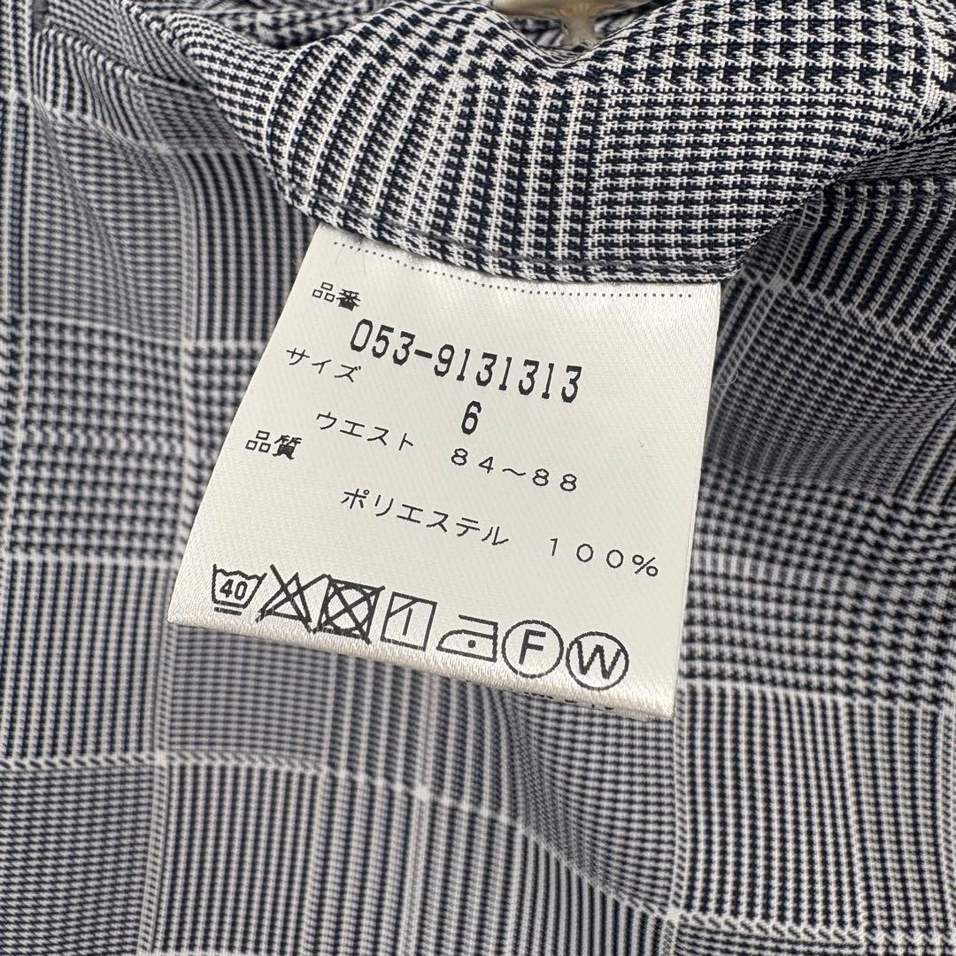 美品　パーリーゲイツ ゴルフパンツ チェック グレー 6 LL 30周年　809