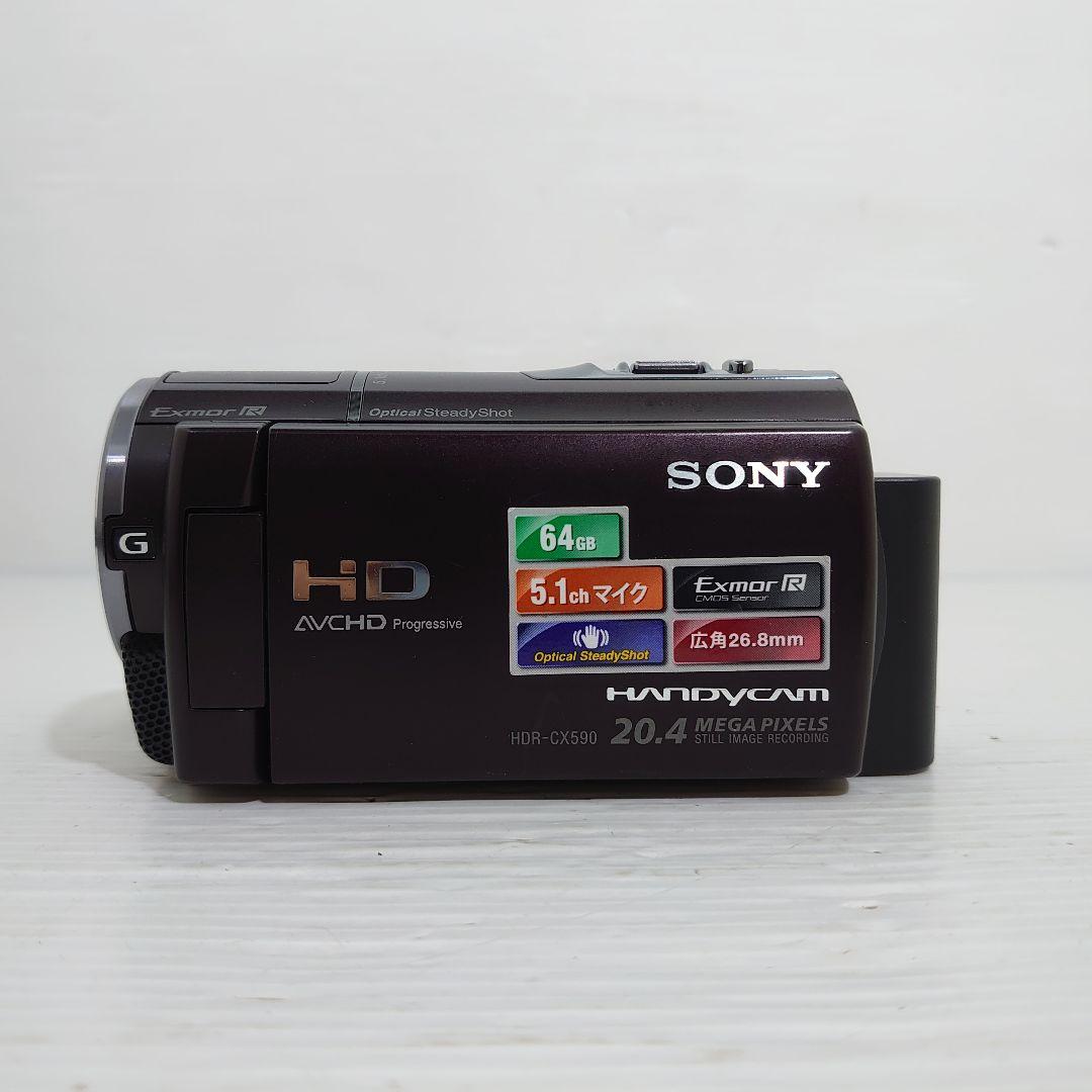 動作ok　SONY　Handycam HDR-CX590V 12年