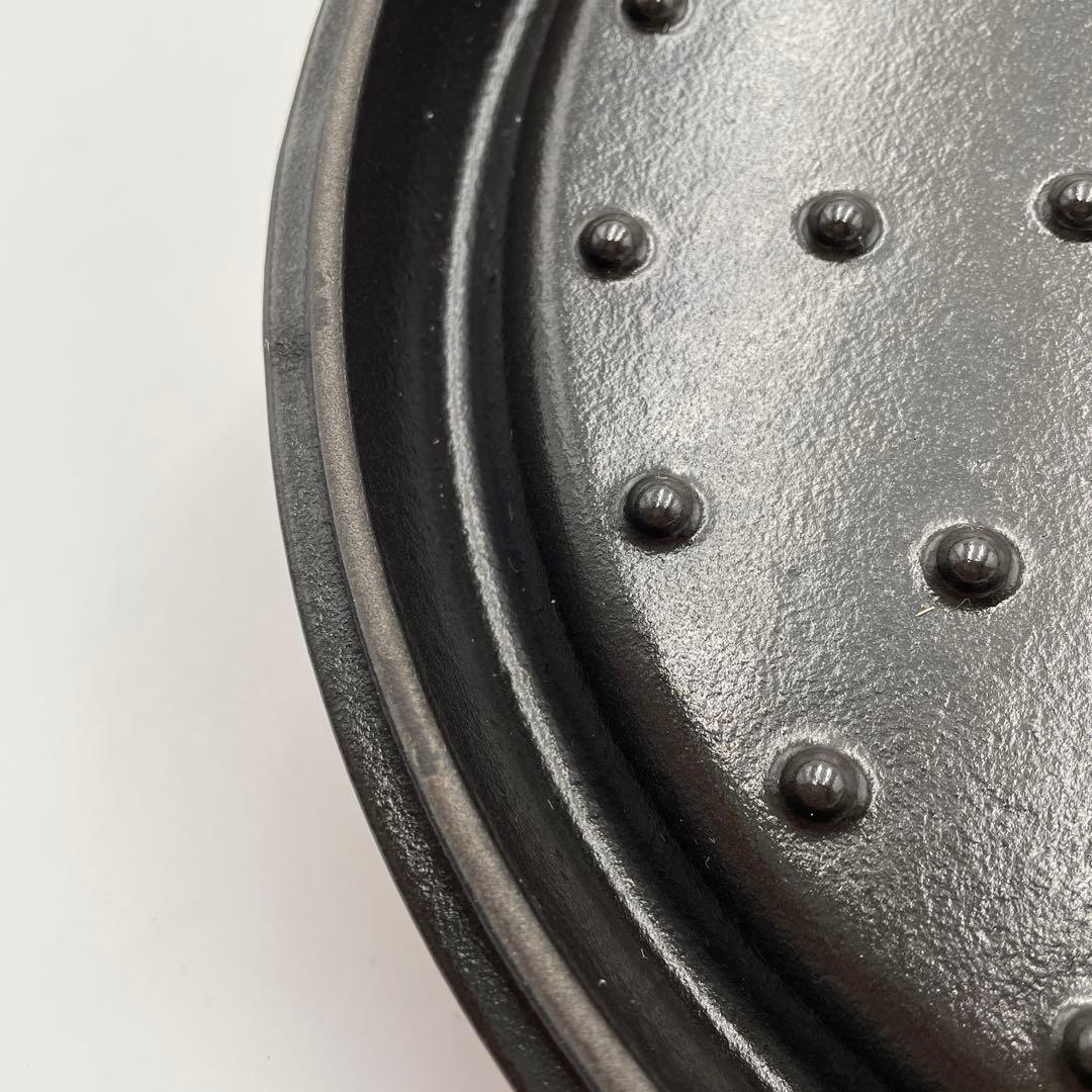 美品　STAUB ストウブ ココット ラウンド　24cm チェリー