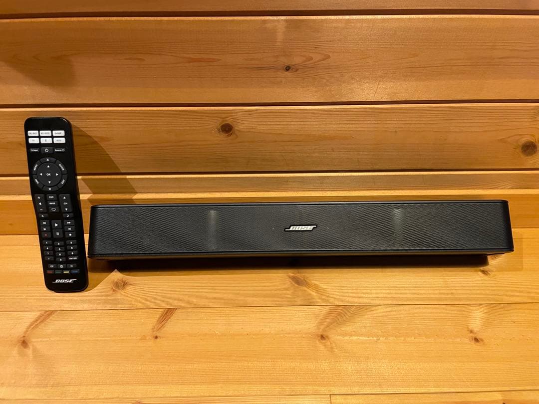 BOSE SOLO5 TV SOUND SYSTEMリモコン付 ホームシアター