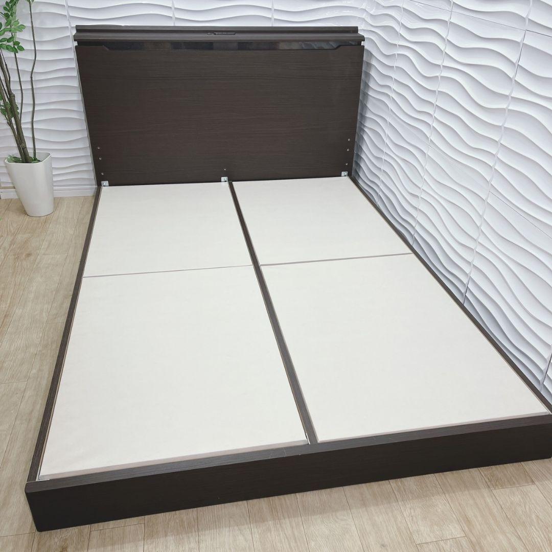 ◇ニトリ◇ベッドフレーム◇ダブル◇コンセント照明付き◇大阪兵庫京都奈良滋賀和歌山