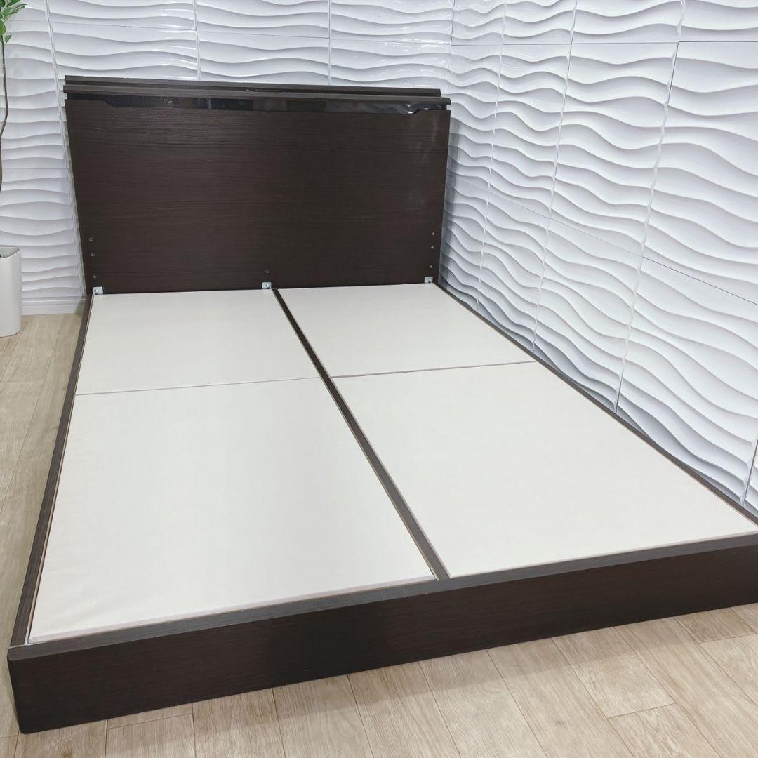 ◇ニトリ◇ベッドフレーム◇ダブル◇コンセント照明付き◇大阪兵庫京都奈良滋賀和歌山