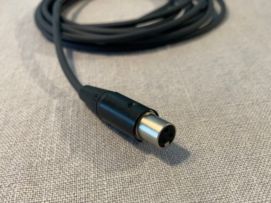 ノイマン K3×0.2 ヘッドホンケーブル　AKGタイプ　3m