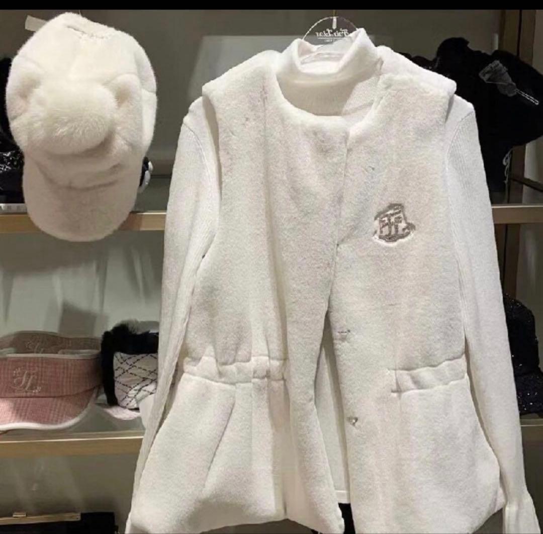 fairliar フェアライアー ファー ベスト ジャケットMサイズ