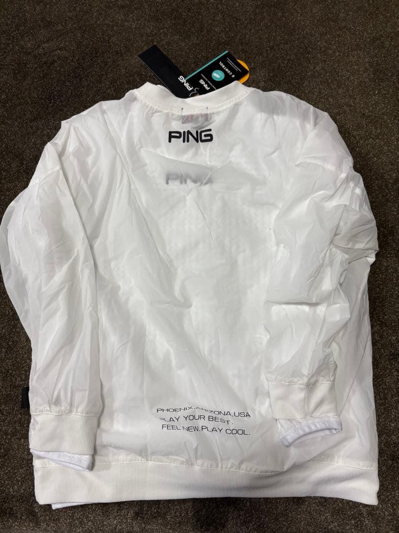 アウター ウインドブレーカー2着セット白 Lサイズ