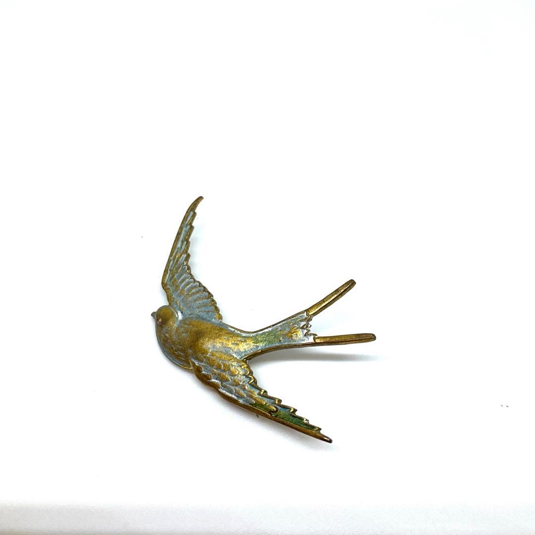 ✴︎燕　英国製ビンテージブローチ　レアー品⑨