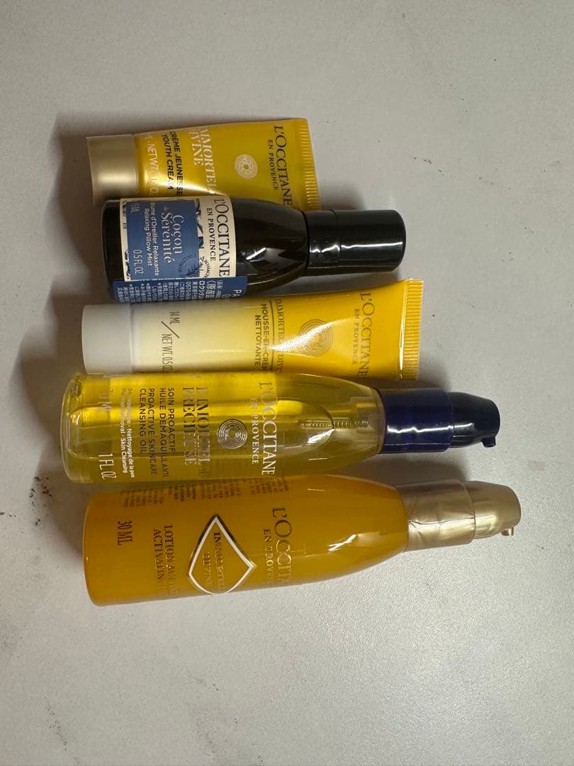 L'OCCITANE 旅行用化粧品セット　鬼怒川渓翠　アメニティ