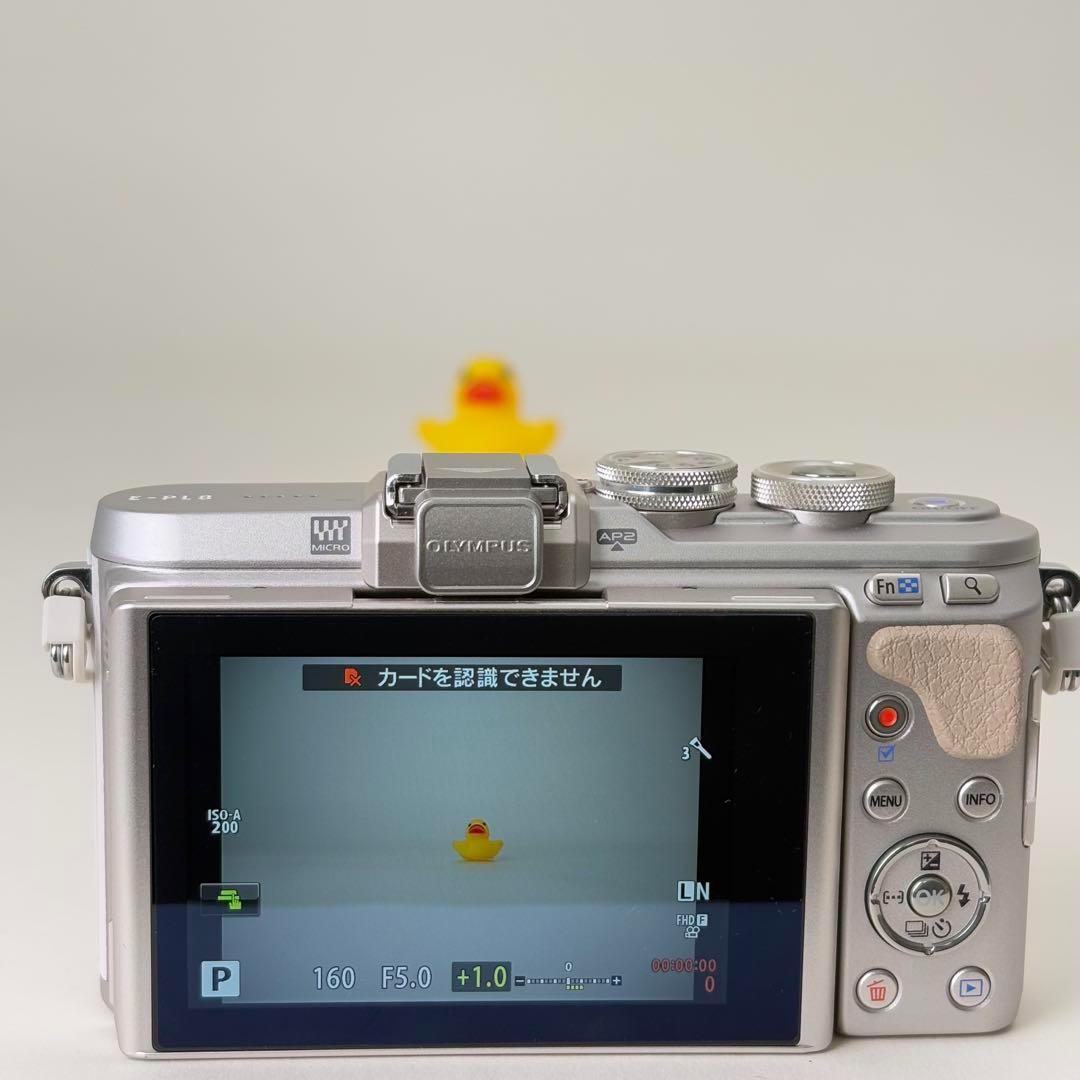 OLYMPUS オリンパス PEN E-PL8 ダブルレンズ シャッタ数475回