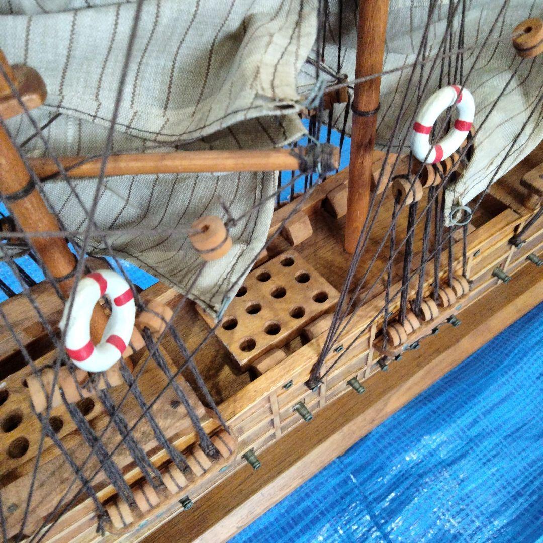 アンティーク　大型　帆船　模型　スパニッシュガレオン