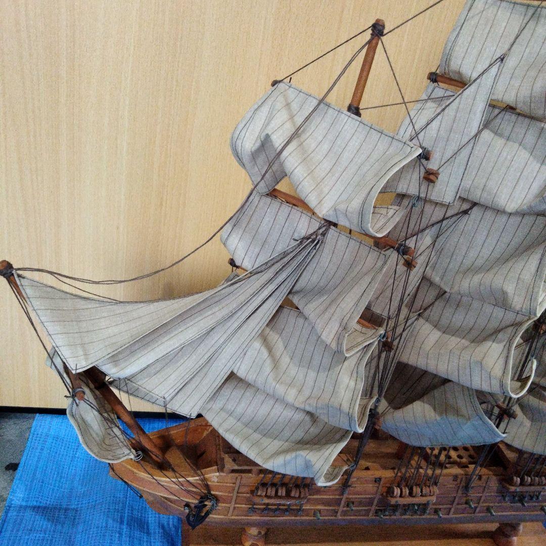 アンティーク　大型　帆船　模型　スパニッシュガレオン