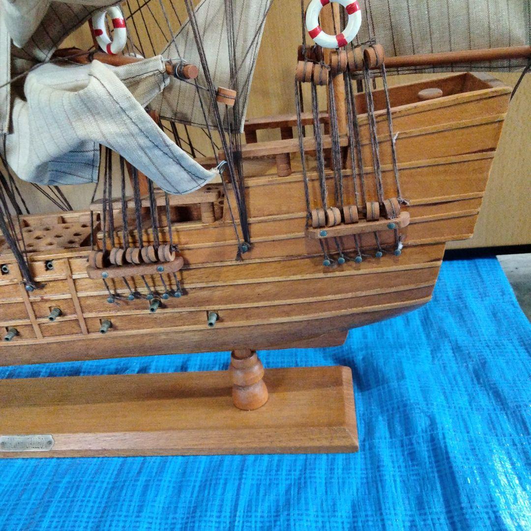 アンティーク　大型　帆船　模型　スパニッシュガレオン