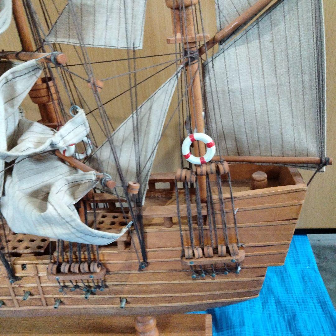 アンティーク　大型　帆船　模型　スパニッシュガレオン