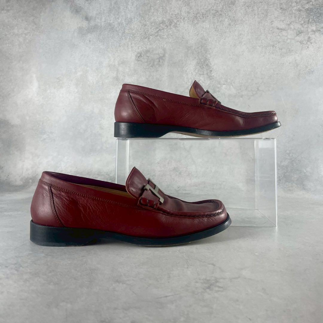 エルメス　ローファー　レザー　コンスタンス　ロゴ　ベルト　レディース