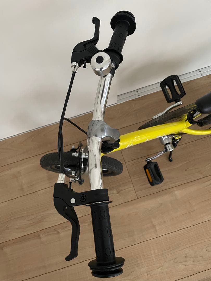 【美品】へんしんバイク　黄色 12インチ