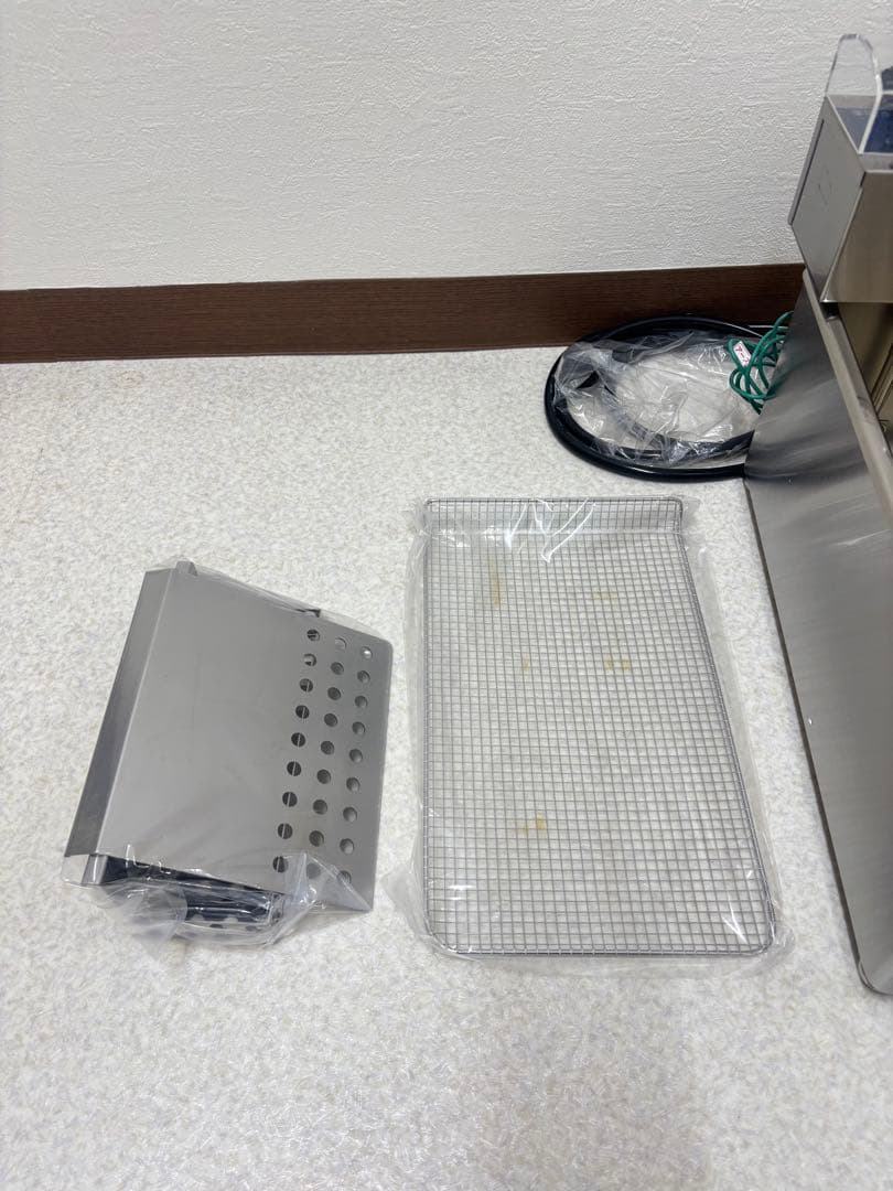 【業務用】ニチワ 電気フライヤー ステンレス製 ミニミニフライヤー 【未使用品】