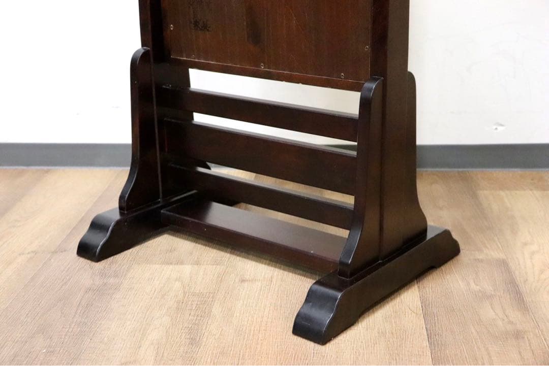 GMHS214○北海道民芸家具 ミラー 鏡 姿見 全身鏡 樺材 無垢材 和家具