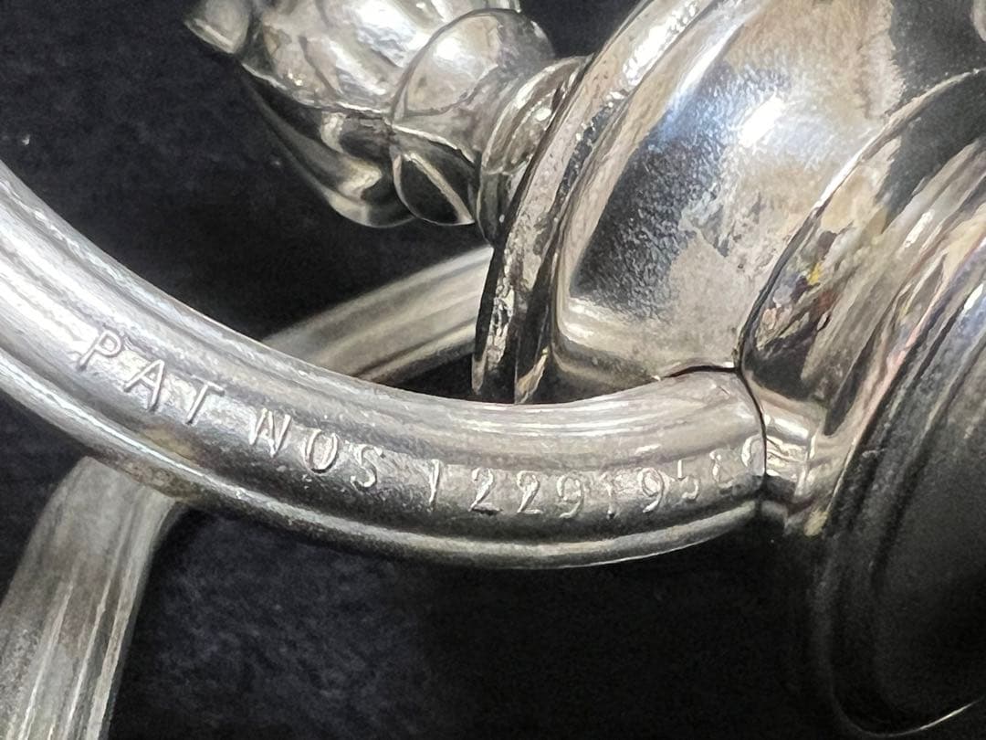 イギリスアンティーク銀シルバープレート製キャンドルスタンド1960年代現状品のみ