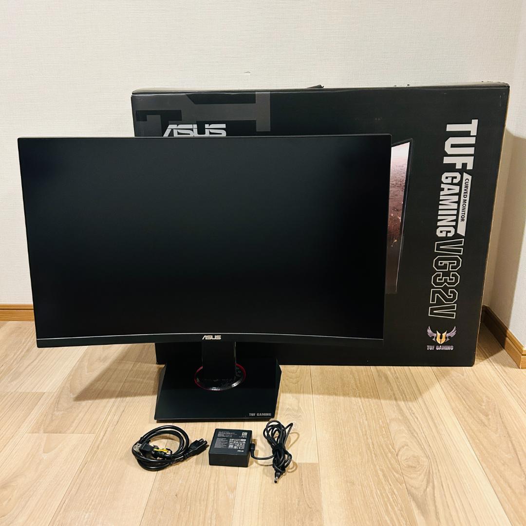 ASUS ゲーミングモニター TUF Gaming VG32VQ 31.5インチ