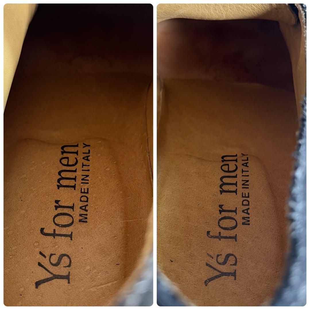【未使用級】Y's for men　革靴　モカシン ブーツ　90s　アーカイブ