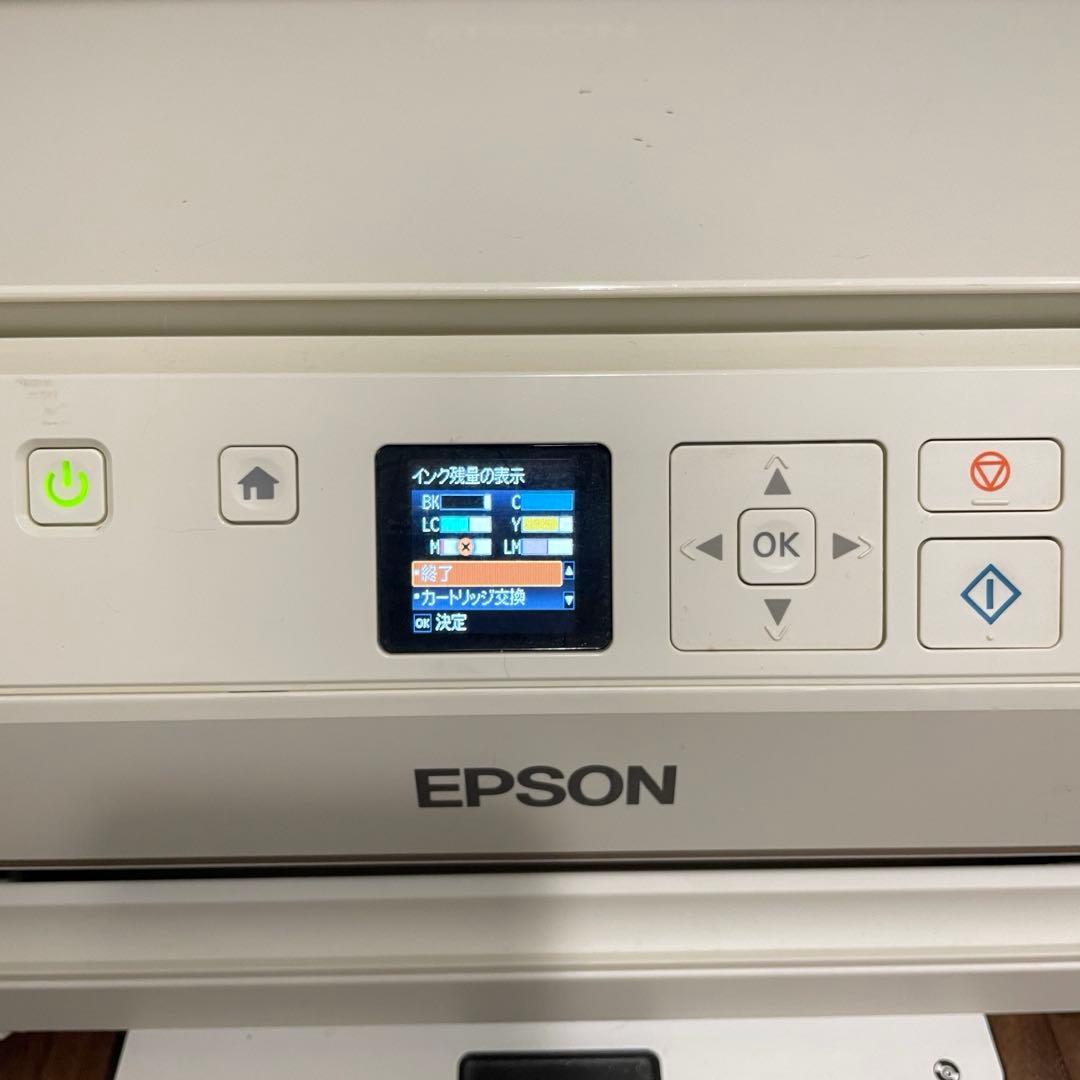エプソン製インクジェット複合機 EP-707A おまけインク　書類CD完備
