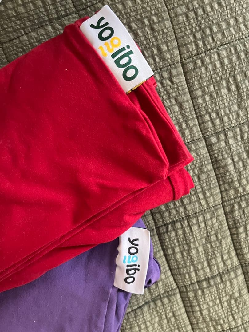 yogibo MAX ソファカバー 赤