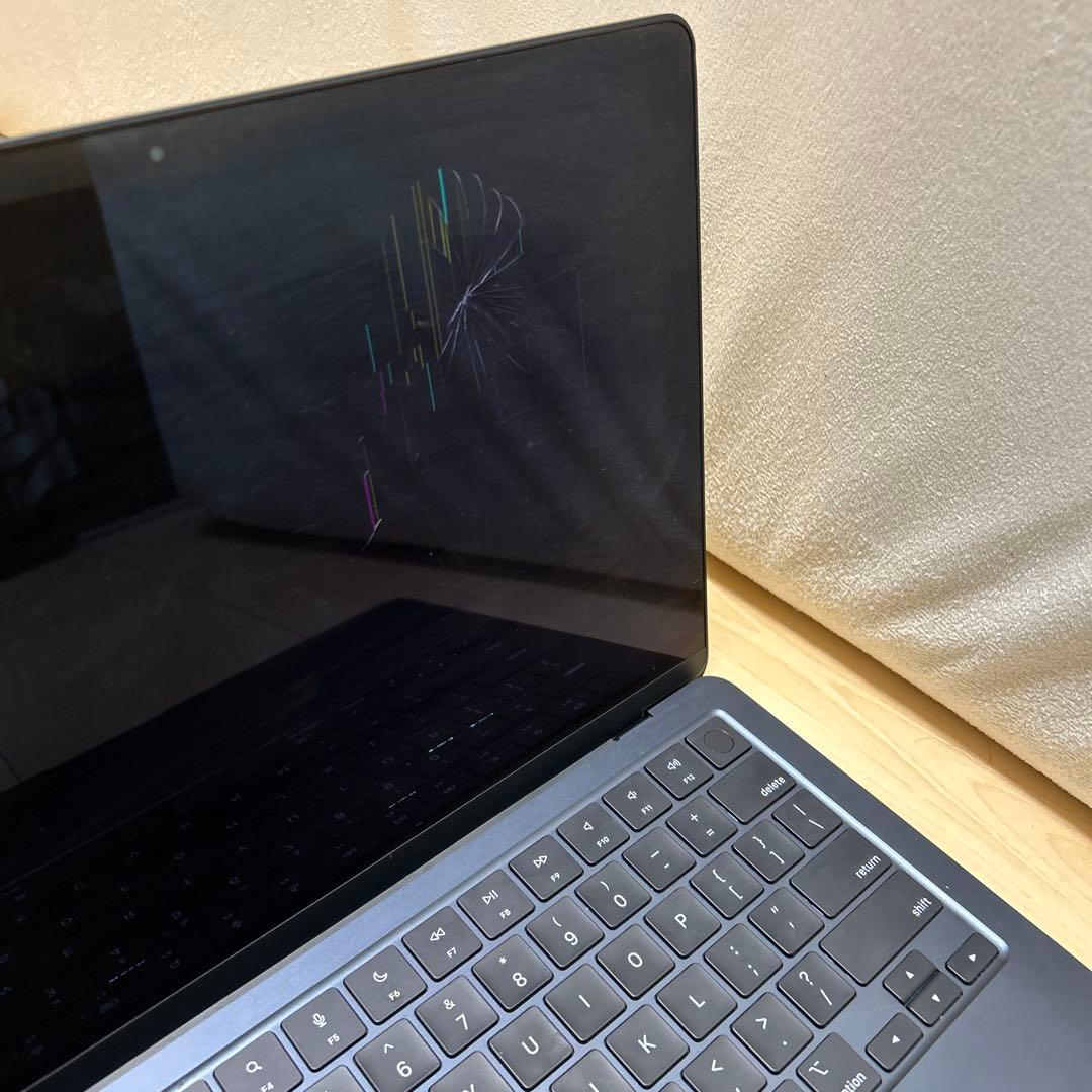 【ジャンク】MacBook Air M2 US配列キーボード　ミッドナイト