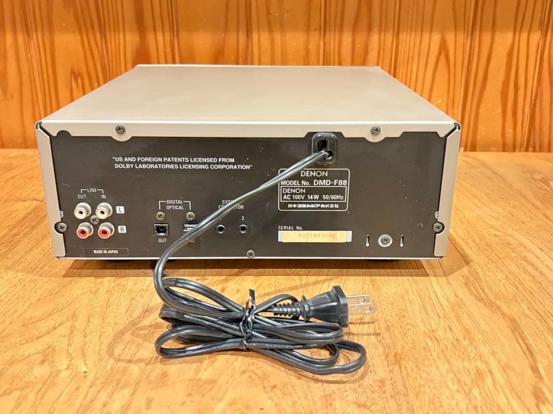 DENON MDプレーヤー　DMD-F88