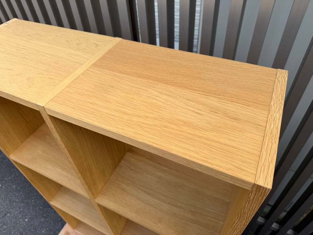 無印良品 スタッキングシェルフ 2×3 オーク材 定番 人気家具