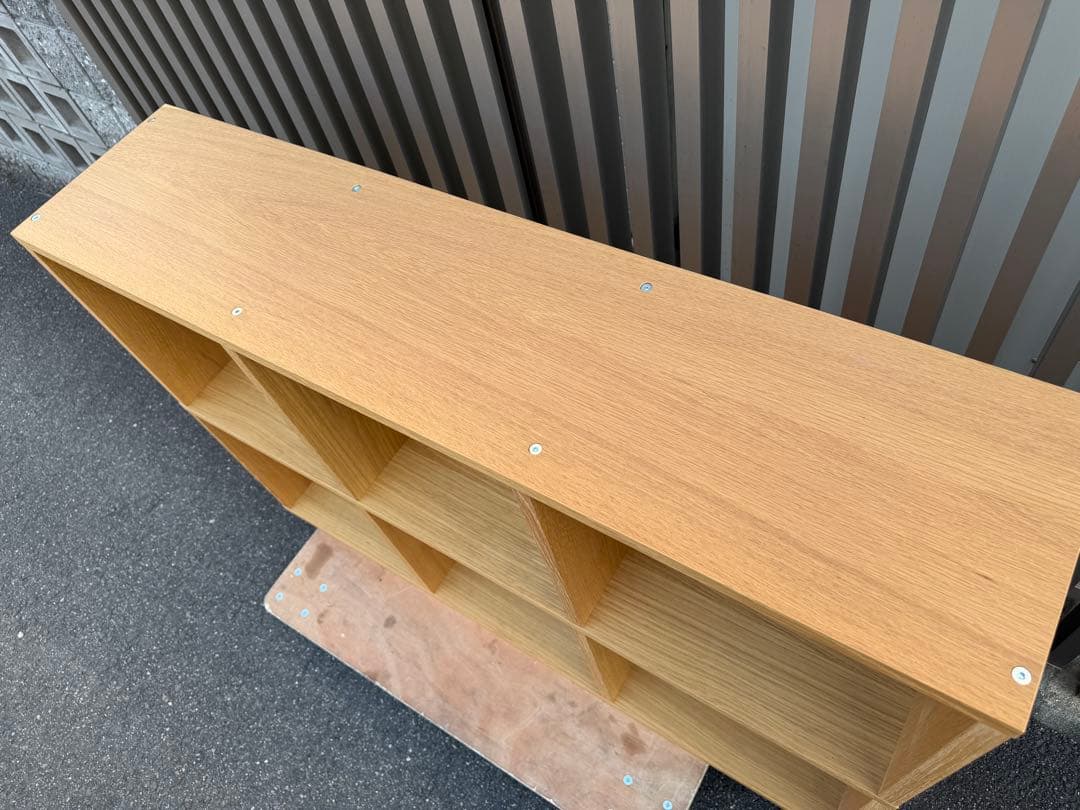 無印良品 スタッキングシェルフ 2×3 オーク材 定番 人気家具