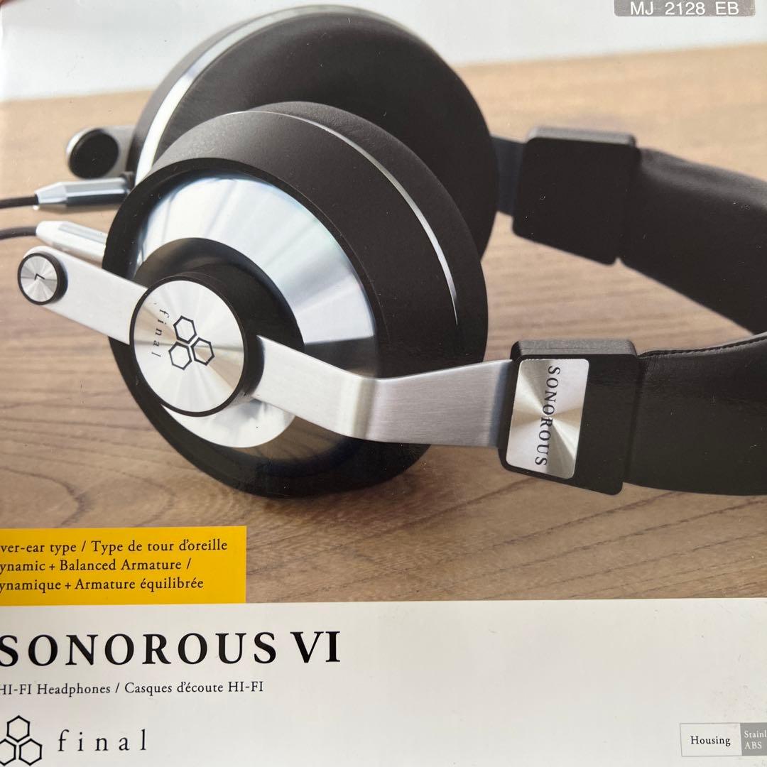 【超希少廃盤】 final SONOROUS VI ヘッドフォン