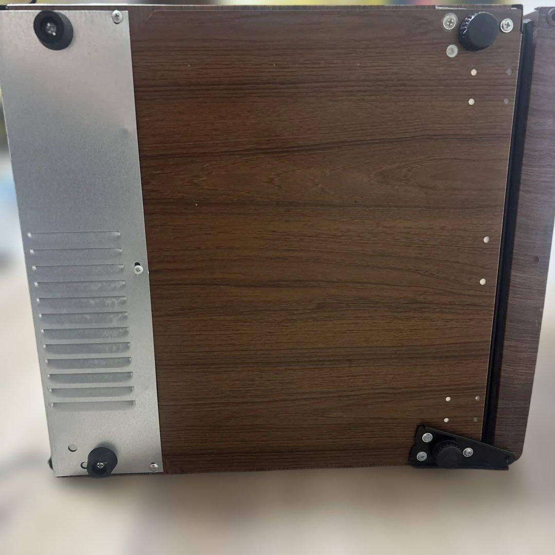 sunruck ペルチェ式2023年製「冷庫さん」ウッド調　説明書付き冷蔵庫