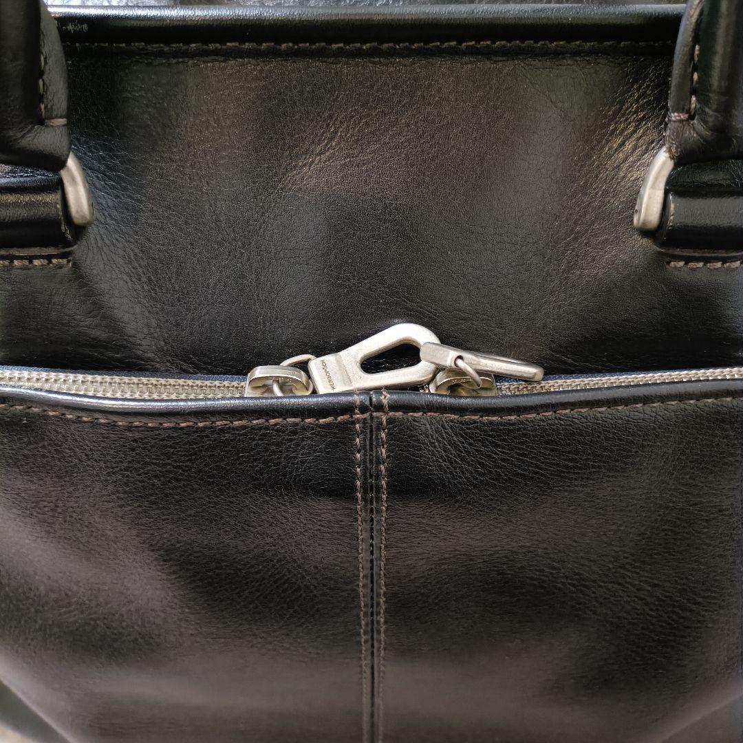 値下げ可☆極美品☆エルゴポック　レザー ビジネスバッグ　 A4収納 2way