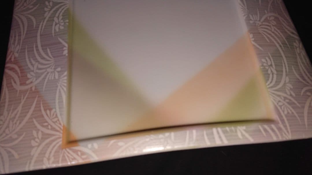 ♣素敵な演出♥【高級皿】美濃焼 良峰窯♥銀ラメ風透かし柄ウエーブデザイン３皿