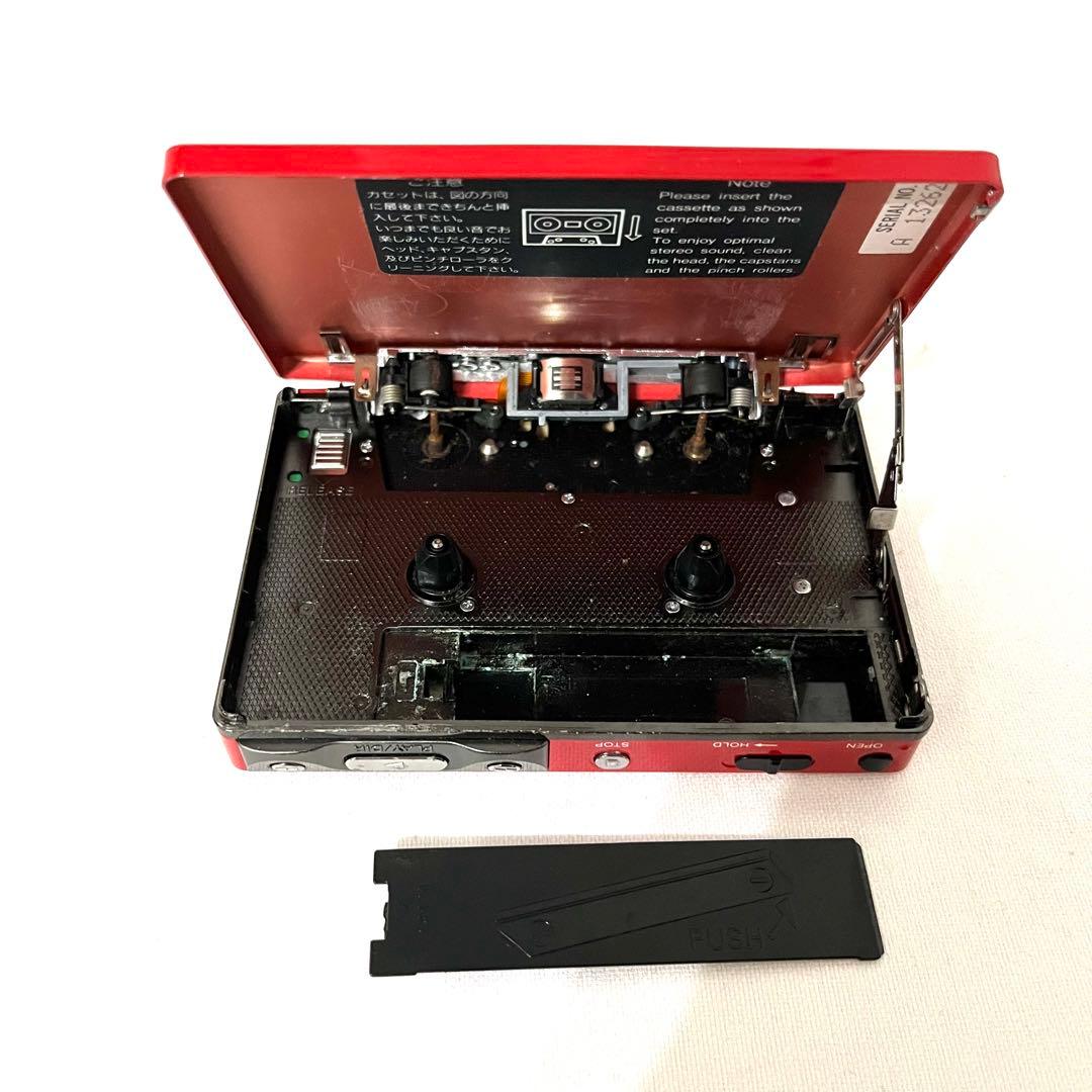 【希少レッド】SONY ソニー ウォークマン WM-702 プレーヤー