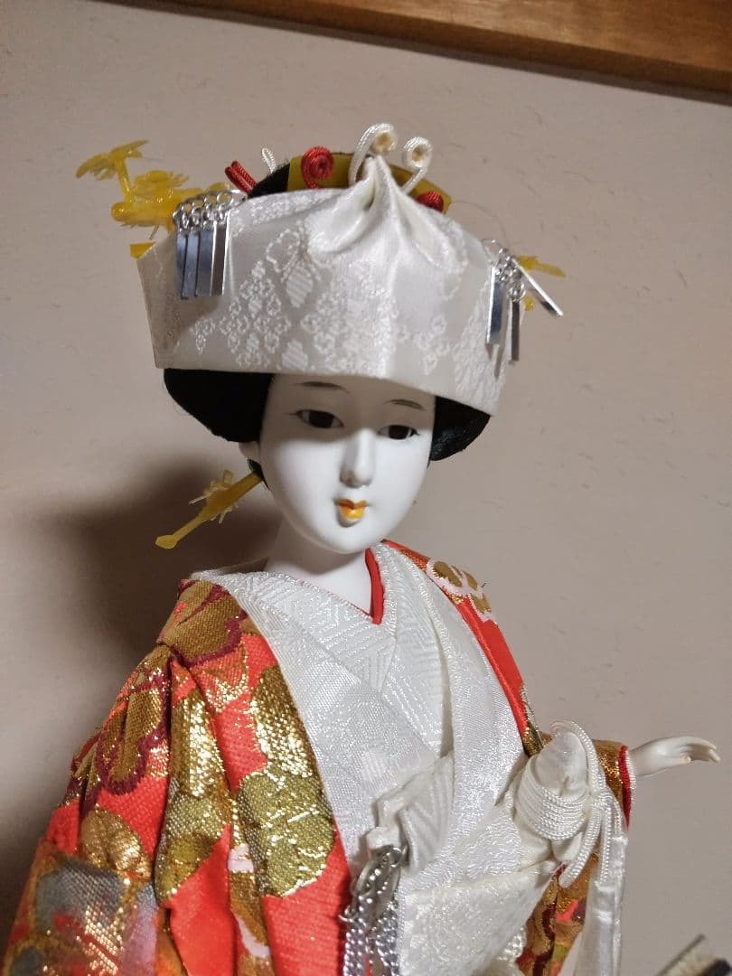 日本人形 尾山人形 寿 寿喜代作 花嫁人形