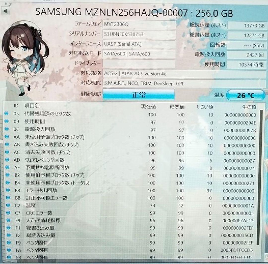 10枚セット 256GB M.2 SATA B&M key 2280 送料無料