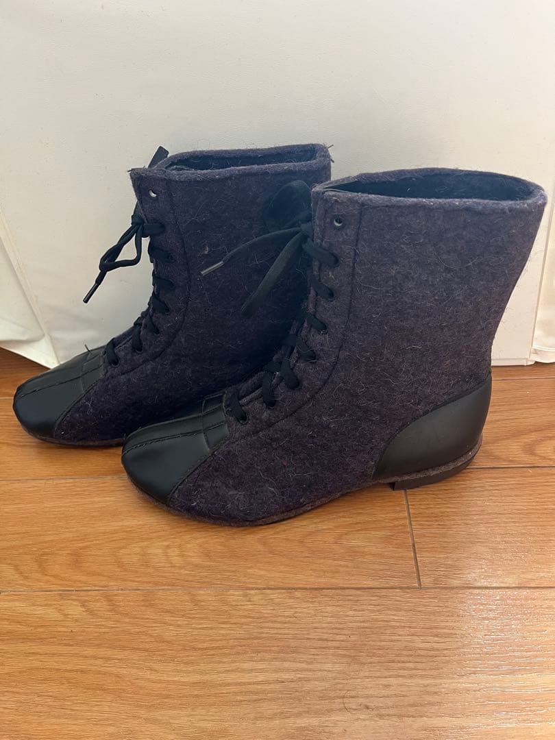 40〜50's U.S.AIR FORCE ウールフェルトアビエイターブーツ