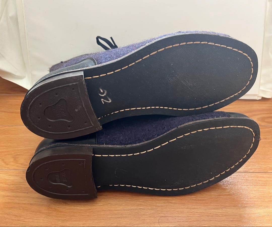 40〜50's U.S.AIR FORCE ウールフェルトアビエイターブーツ