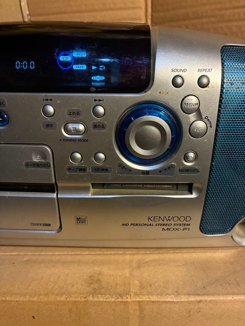 KENWOOD CD・MD・カセットデッキ