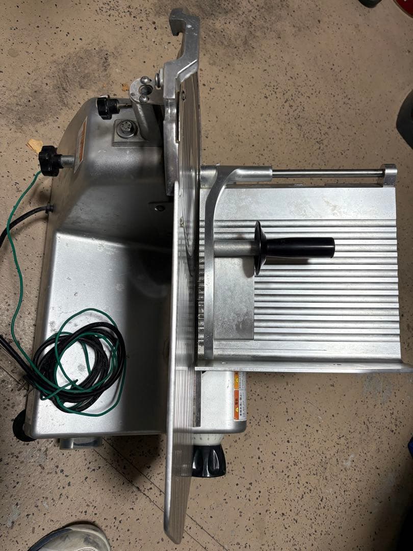 電動スライサー シルバー コンパクト