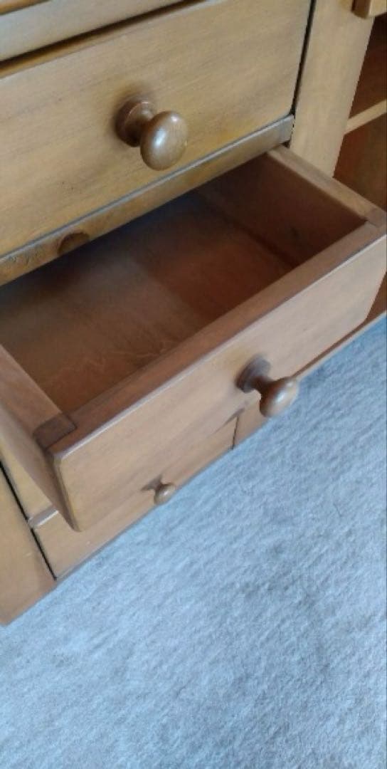 最終SALE▶︎アンファン廃盤オールドパイン無垢ヴィンデージ棚【即決禁止】