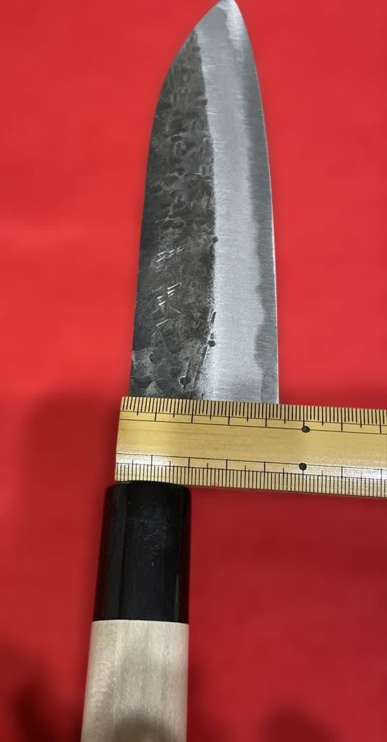 鉄砲又　三徳包丁 刃渡165㎜