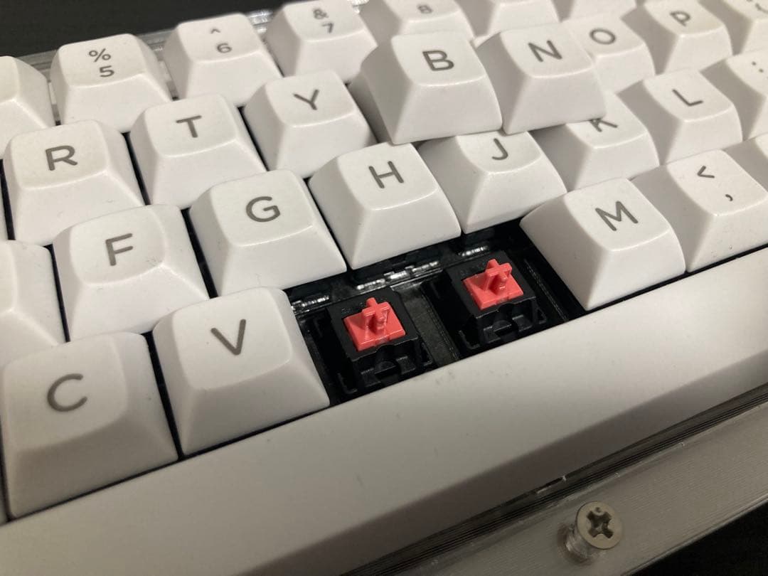 Waffling60 HHKBレイアウト自作キーボード