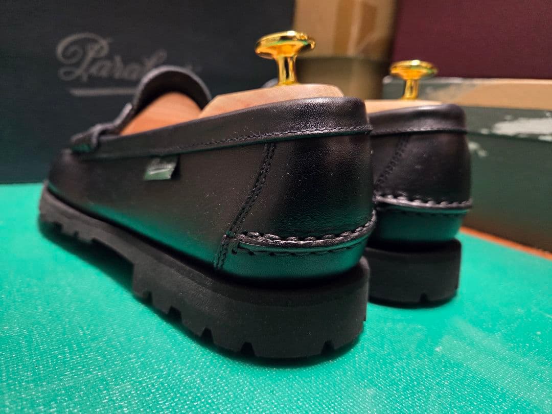 【未使用に近い】PARABOOT　パラブーツ　コローレイド　ブラック　6.5