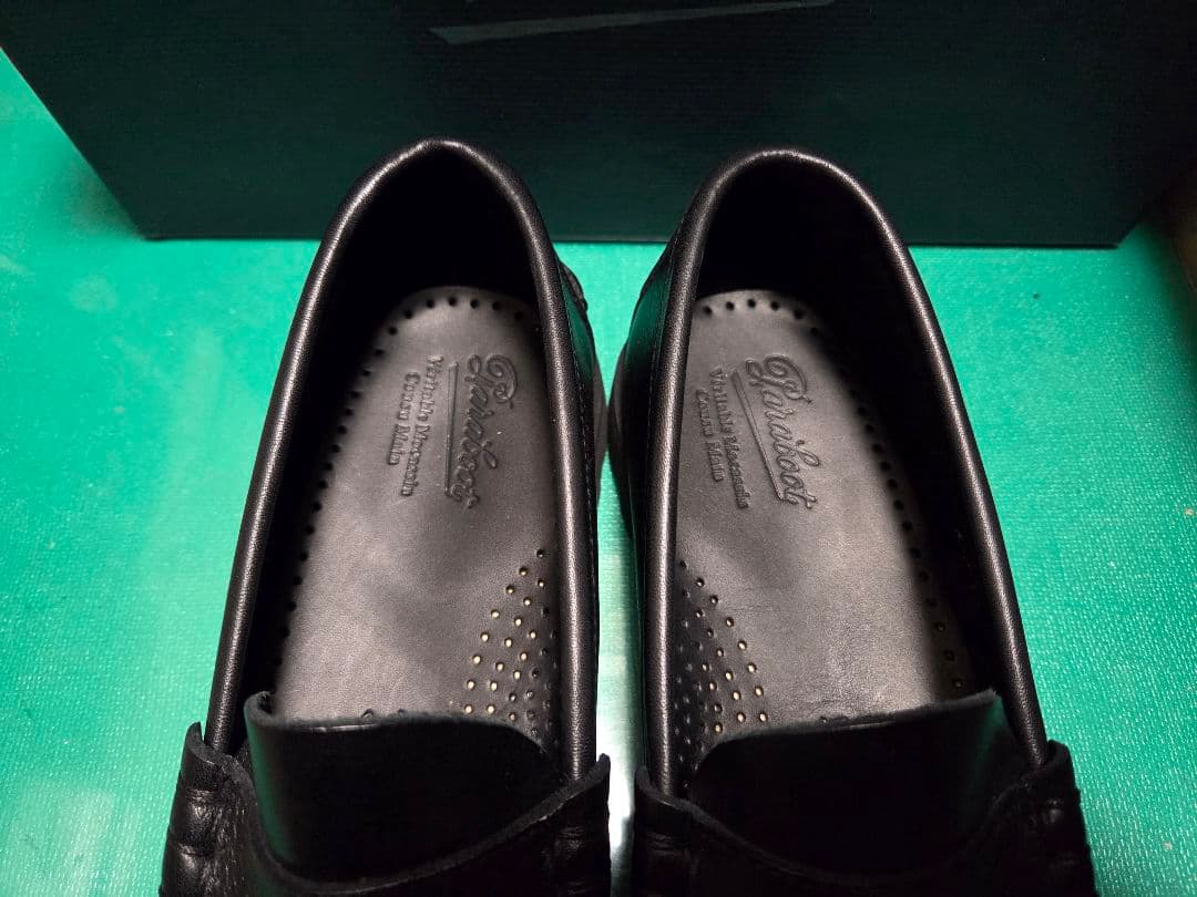 【未使用に近い】PARABOOT　パラブーツ　コローレイド　ブラック　6.5