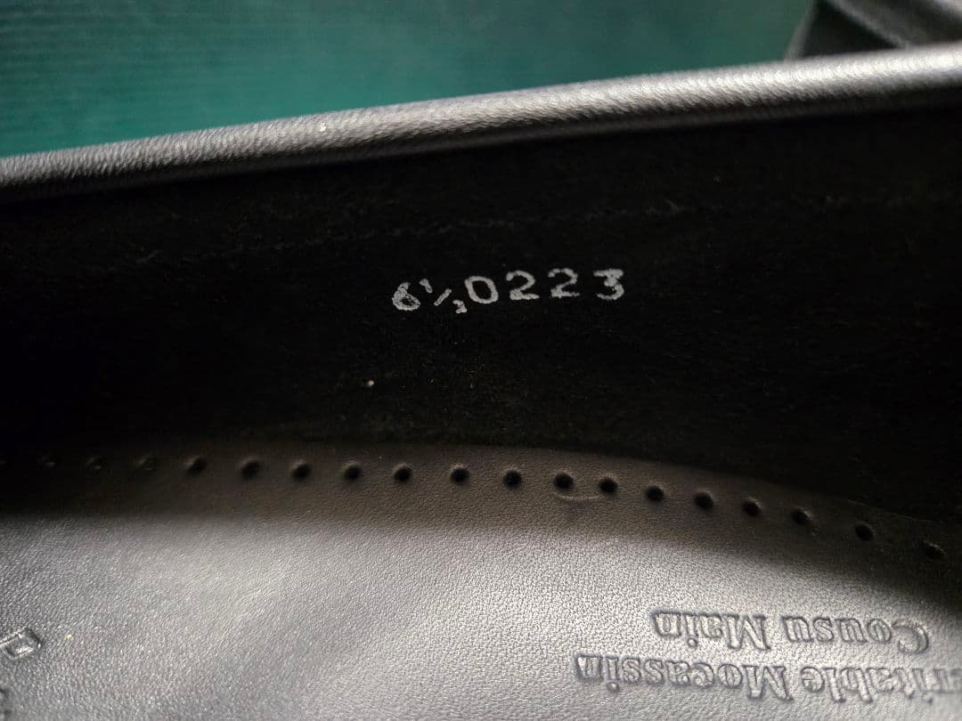 【未使用に近い】PARABOOT　パラブーツ　コローレイド　ブラック　6.5