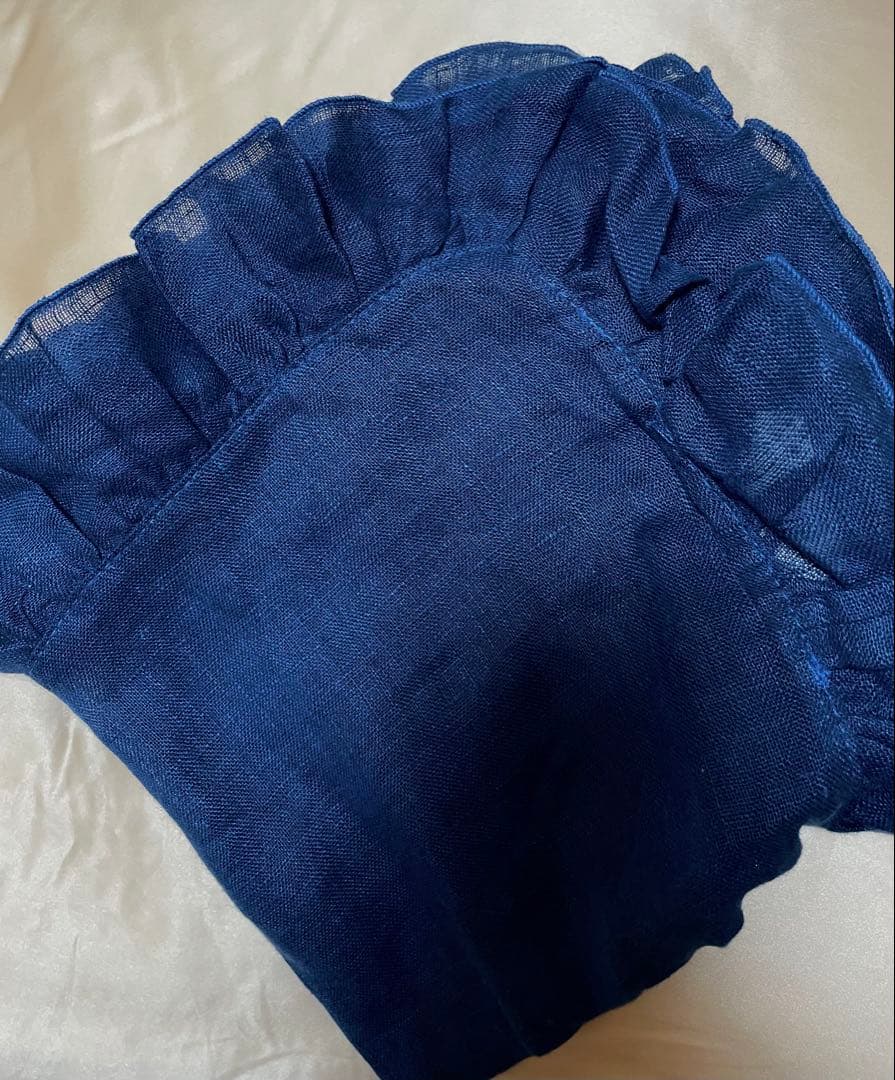 未使用 ボルゴデレトヴァーリエ リネン テーブルナプキン イタリア製 6枚セット